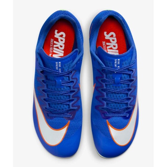 Nike Sprinting Spikes Men's 11 Blue Rival Sprint Racer Track & Field DC8753-401 - Picture 4 of 14